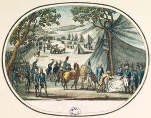 Pacificatie van de Vendée door generaal Hoche (1768-97) 20 april 1795 door French School
